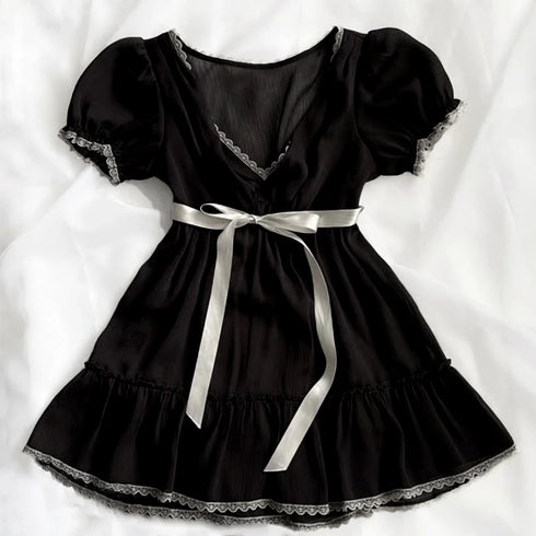 Sexy Punk Y2K Aesthetics Graphic Print Grunge Hip Hop A-Line Skirt Summer Goth Streetwear Fashion